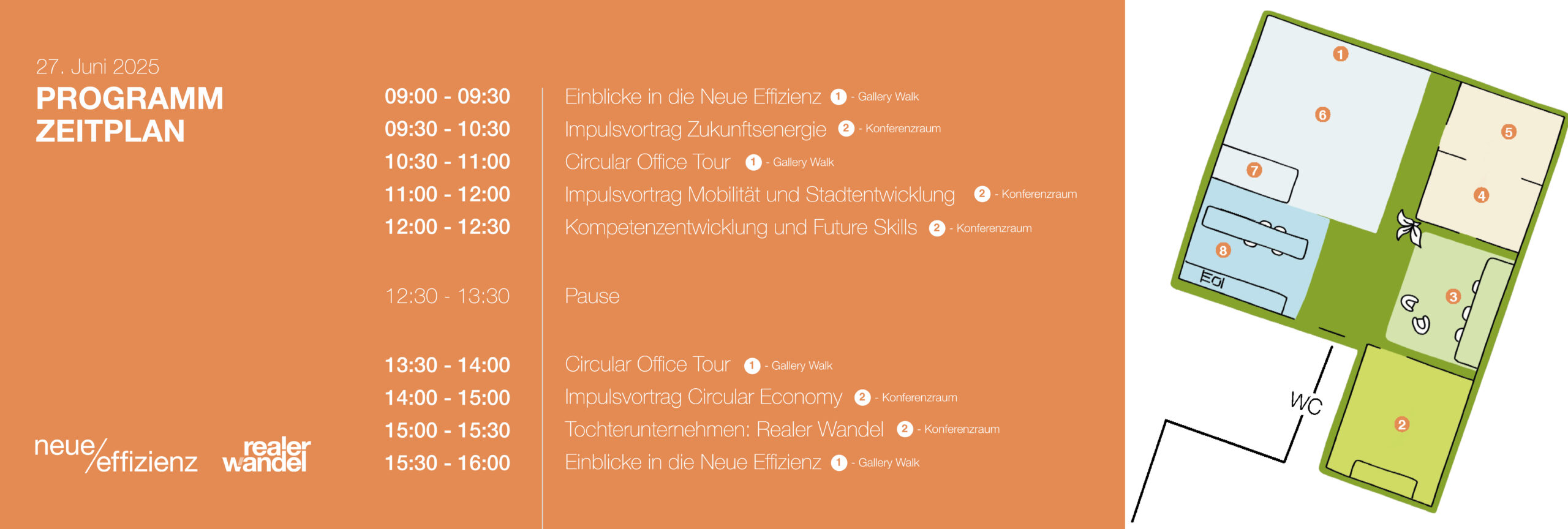 Programmflyer Tag der offenen Tür